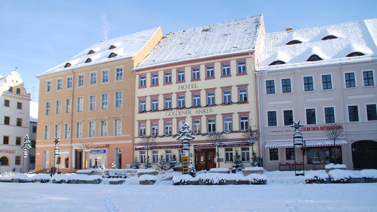 Hotel Goldener Anker Торгау Экстерьер фото